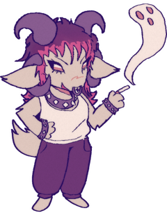 my gay little fursona